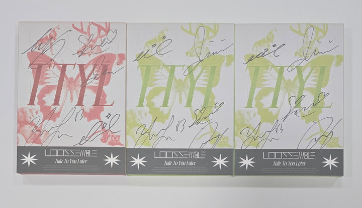 Loossemble "TTYL" - Hand Autographed(Signed) Promo Album [24.9.6] - HALLYUSUPERSTORE