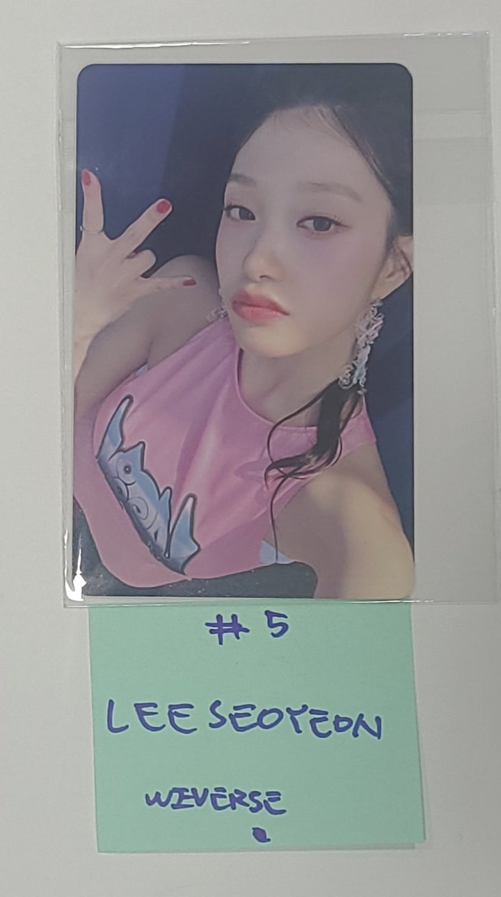 Fromis_9 "SuperSonic" - Weverse Shop Fansign Event Photocard [24.9.6]