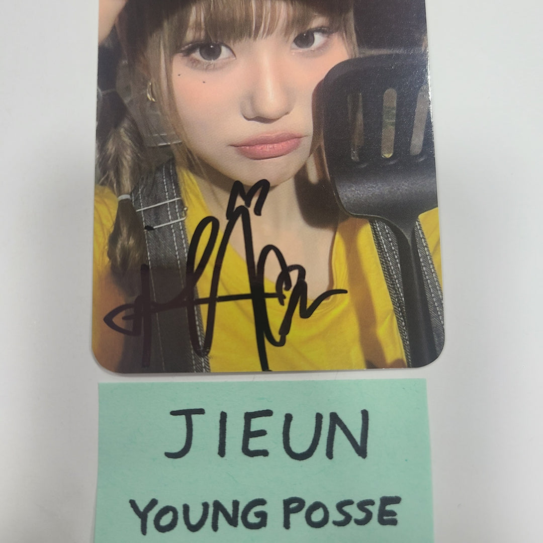 Jieun (Of YOUNG POSSE) "Ate That" - Hand Autographed(Signed) Photocard [24.9.6] - HALLYUSUPERSTORE