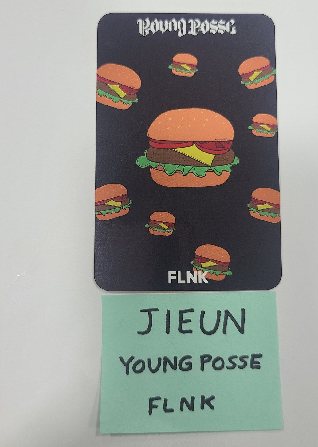 Jieun (Of YOUNG POSSE) "Ate That" - Hand Autographed(Signed) Photocard [24.9.6] - HALLYUSUPERSTORE