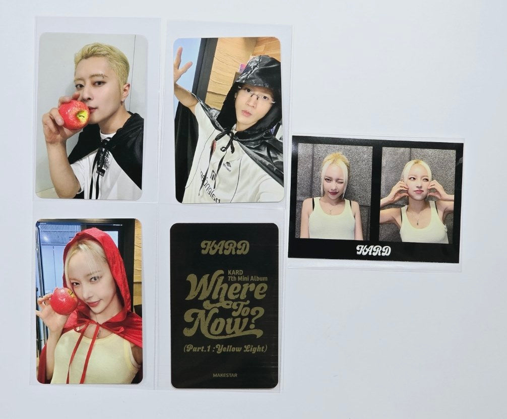 KARD "Where To Now?" - Makestar Fansign Event Photocard, 2 Cut Photo Round 2 [24.9.6] - HALLYUSUPERSTORE