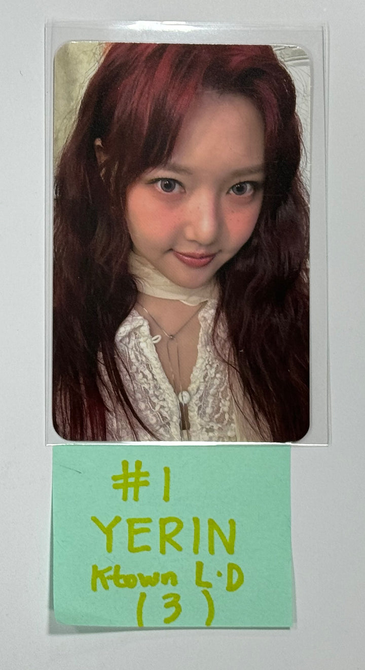 YERIN 'Rewrite ' - Ktown4U Lucky Draw & Drink Event Photocard [24.9.6] - HALLYUSUPERSTORE