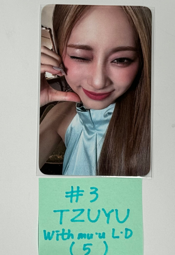 Tzuyu (of Twice) "abouTZU" - Withmuu Lucky Draw Event Photocard [24.9.6] - HALLYUSUPERSTORE