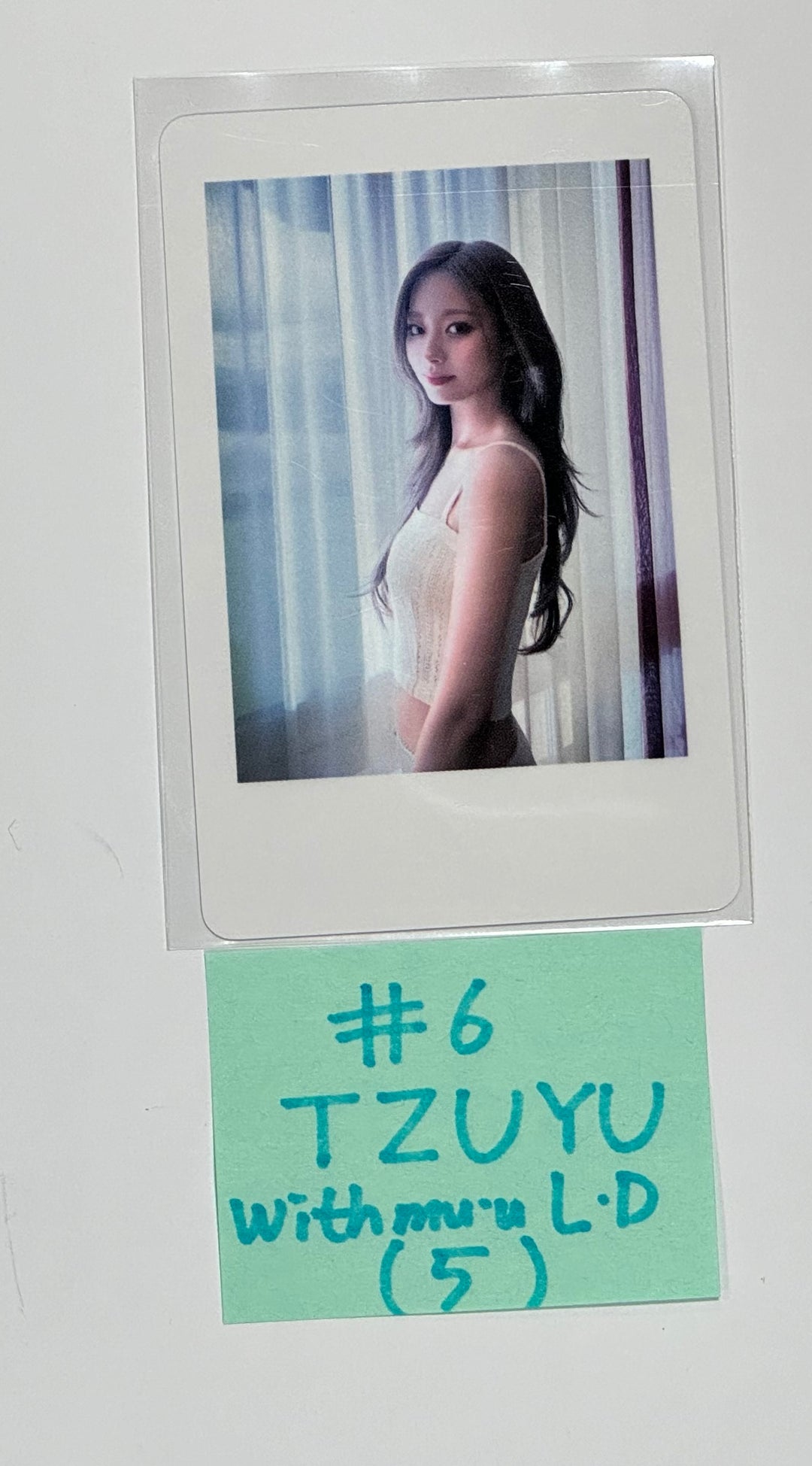 Tzuyu (of Twice) "abouTZU" - Withmuu Lucky Draw Event Photocard [24.9.6] - HALLYUSUPERSTORE