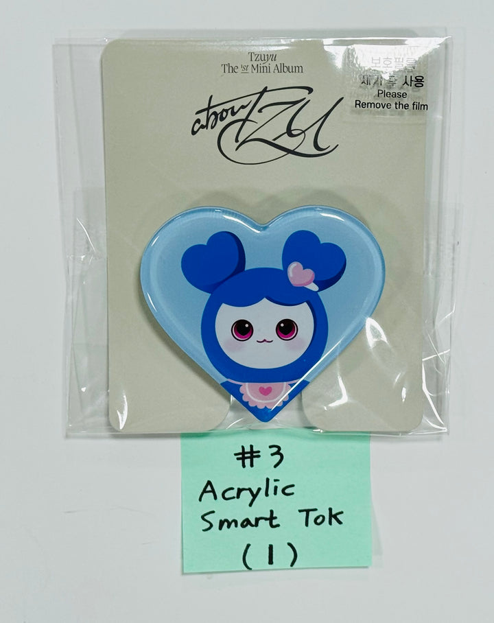 Tzuyu (of Twice) - 1st Mini "abouTZU" Pop-Up Store MD [Chiffon Poster, Poster & L-Holder Set, Smart Tok, photocard stand, Letter Paper Camera] [24.9.6] - HALLYUSUPERSTORE