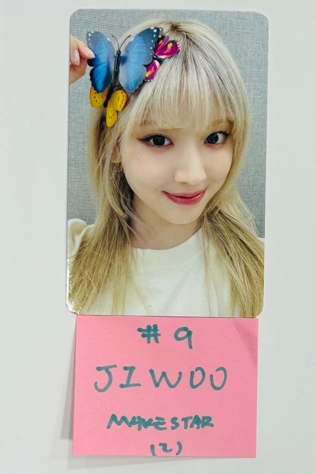 NMIXX "Fe3O4: STICK OUT" - Makestar Fansign Event Photocard Round 4 [24.9.9] - HALLYUSUPERSTORE