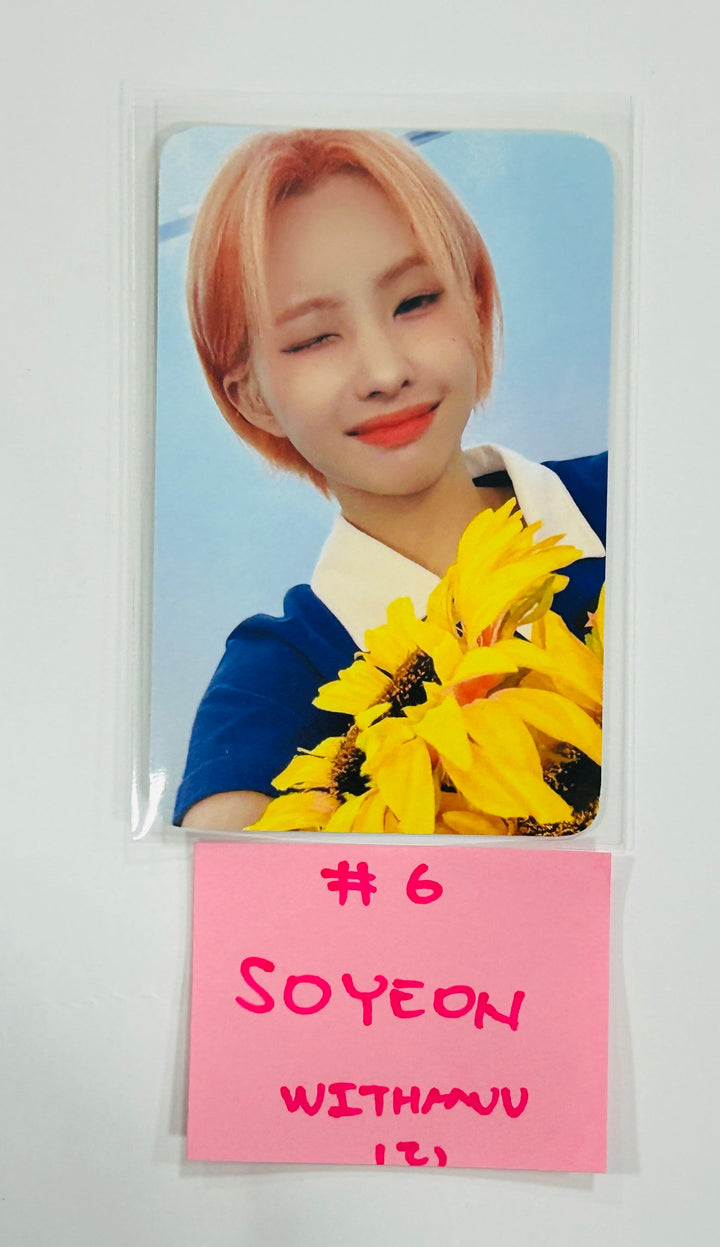 (g) I-DLE "I SWAY" - Withmuu Fansign Event Photocard [24.9.9] - HALLYUSUPERSTORE