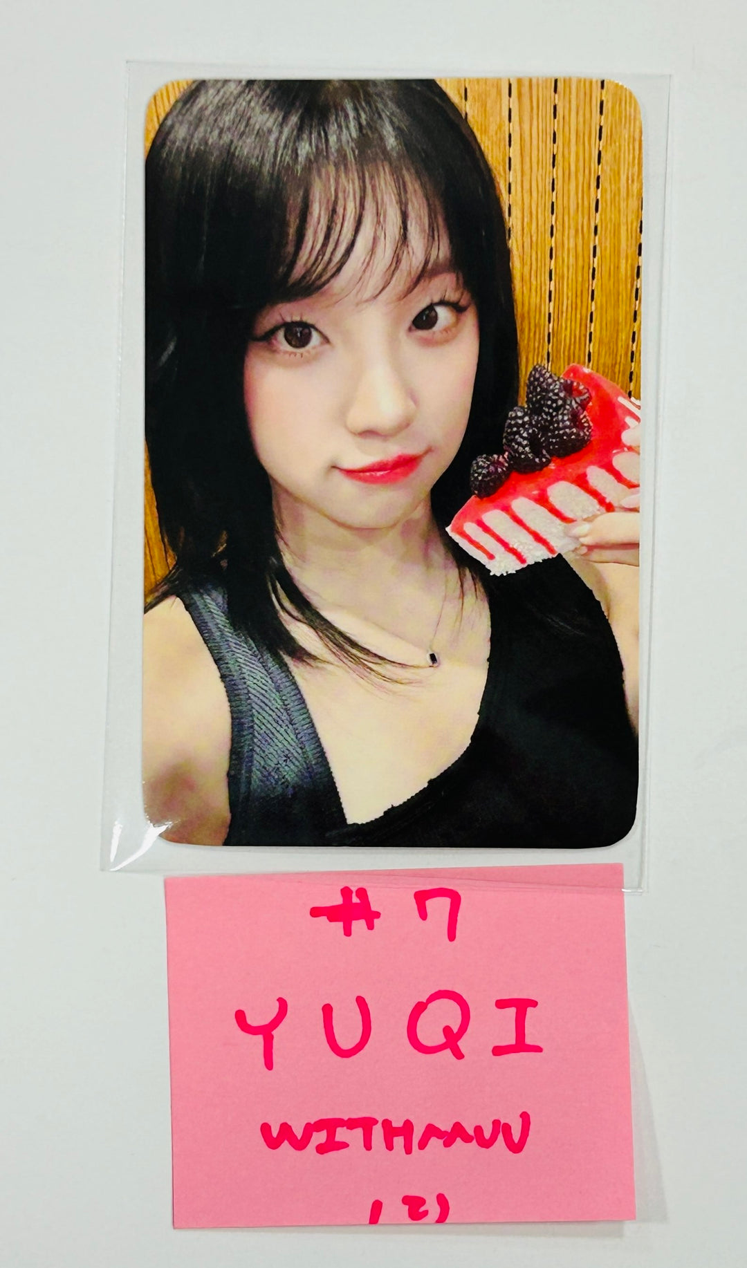 (g) I-DLE "I SWAY" - Withmuu Fansign Event Photocard [24.9.9] - HALLYUSUPERSTORE