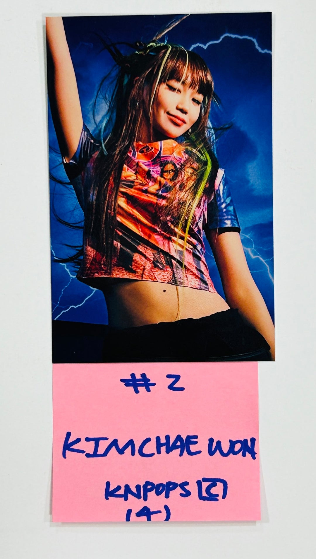 LE SSERAFIM "CRAZY" - KNPOPS Pre-Order Benefit Photocard [24.9.9] - HALLYUSUPERSTORE