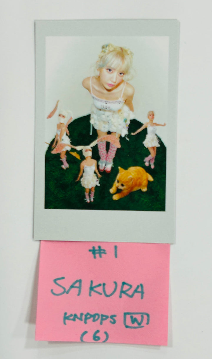 LE SSERAFIM "CRAZY" - KNPOPS Pre-Order Benefit Photocard [24.9.9] - HALLYUSUPERSTORE