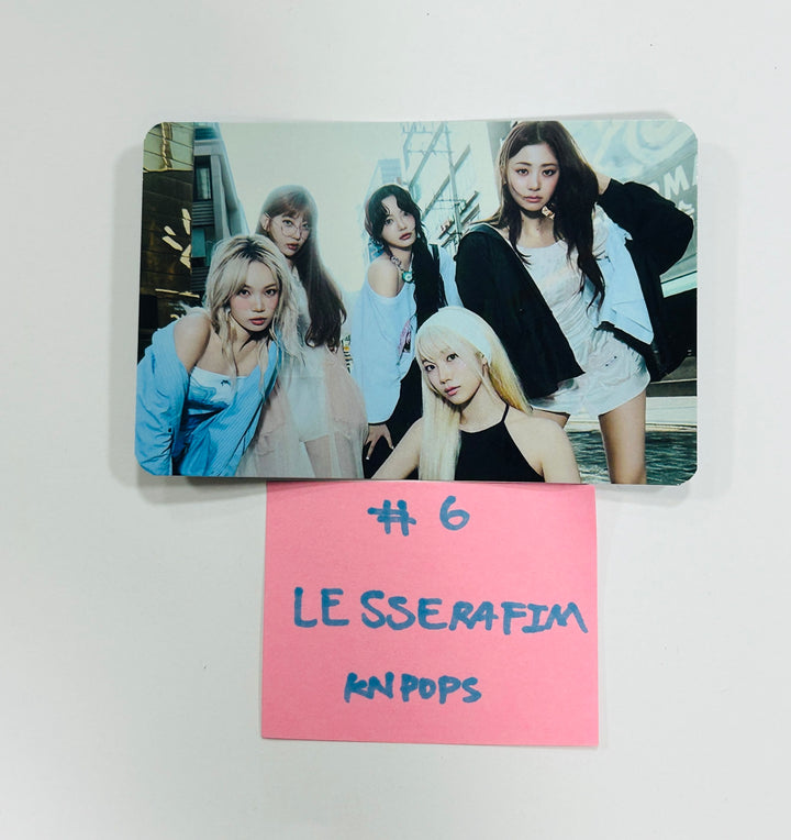 LE SSERAFIM "CRAZY" - KNPOPS Pre-Order Benefit Photocard [24.9.9] - HALLYUSUPERSTORE