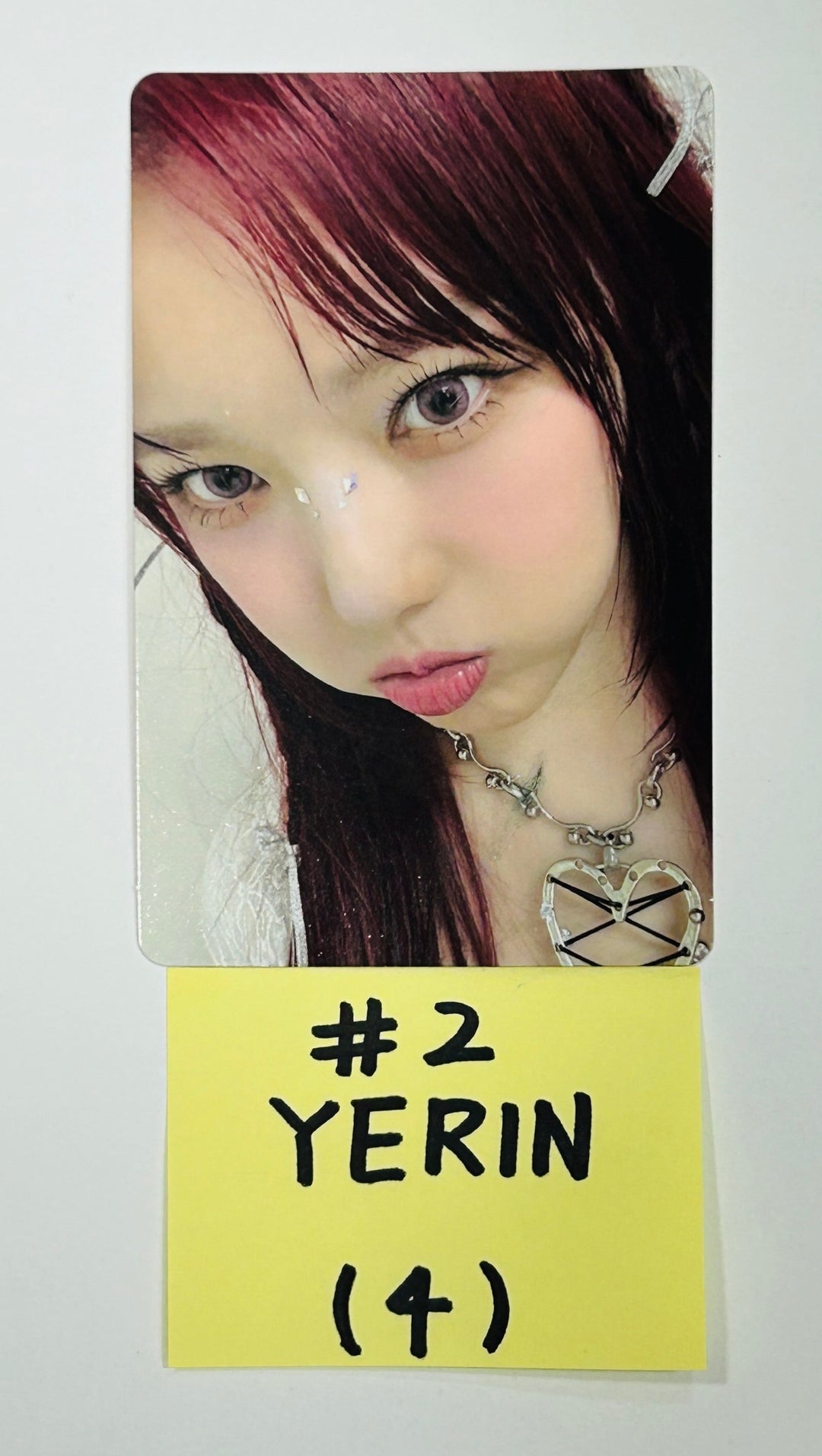 YERIN 'Rewrite ' - Official Photocard [24.9.9] - HALLYUSUPERSTORE