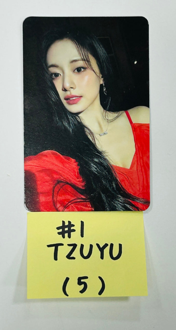 Tzuyu (of Twice) "abouTZU" - Official Photocard [24.9.9] - HALLYUSUPERSTORE