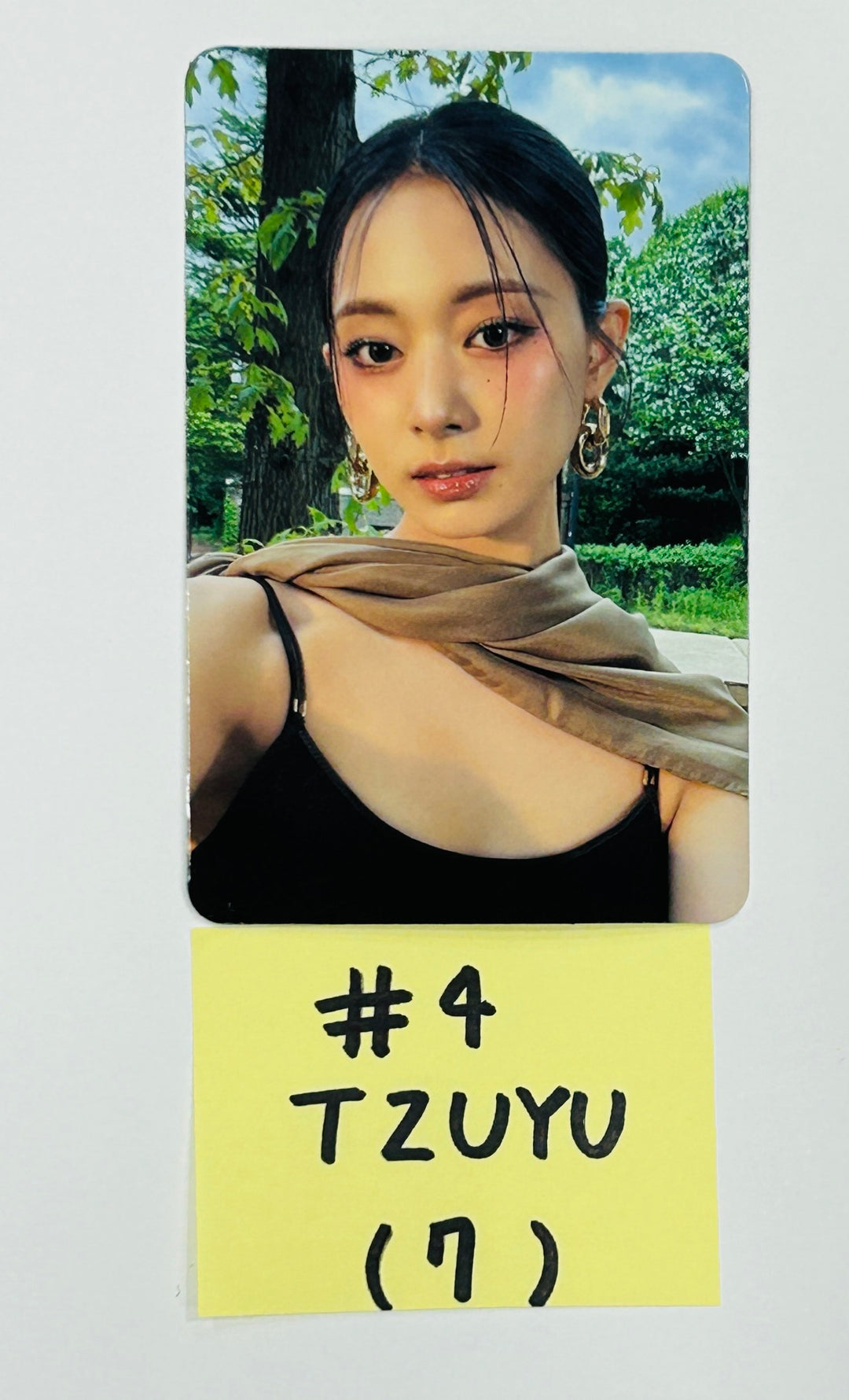 Tzuyu (of Twice) "abouTZU" - Official Photocard [24.9.9] - HALLYUSUPERSTORE