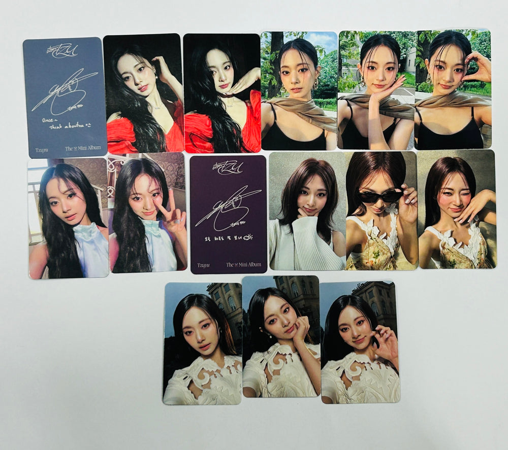 Tzuyu (of Twice) "abouTZU" - Official Photocard [24.9.9] - HALLYUSUPERSTORE