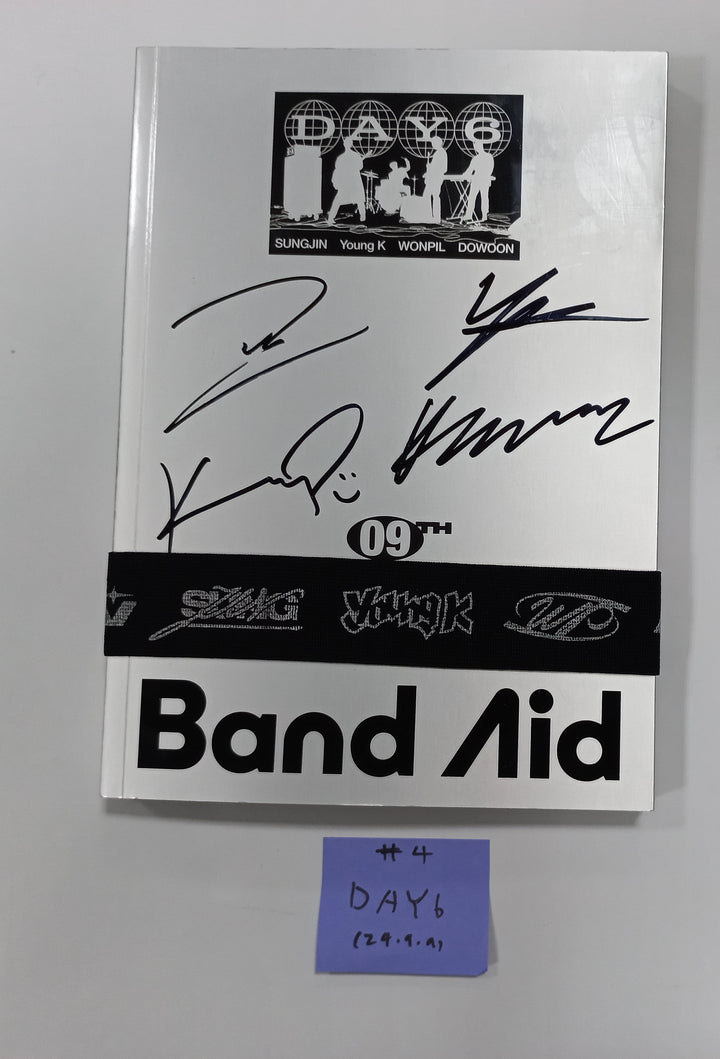 DAY6 "Band Aid" - Hand Autographed(Signed) Promo Album [24.9.9] - HALLYUSUPERSTORE