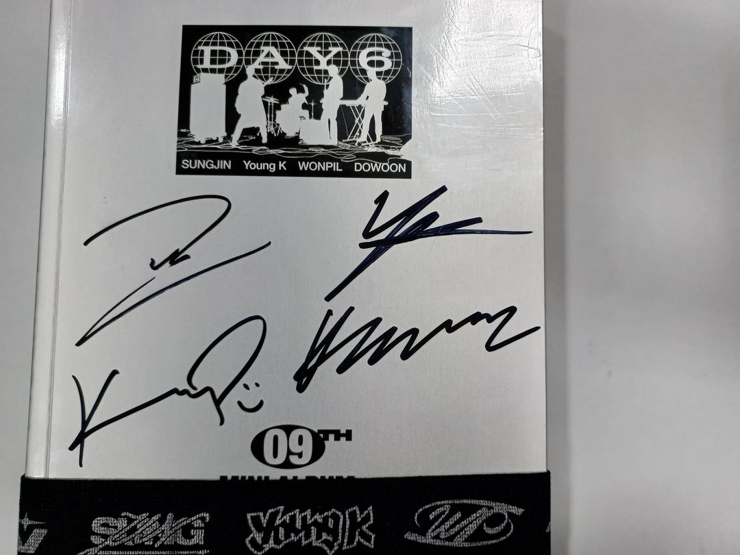 DAY6 "Band Aid" - Hand Autographed(Signed) Promo Album [24.9.9] - HALLYUSUPERSTORE