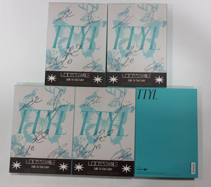 Loossemble "TTYL" - Hand Autographed(Signed) Promo Album [24.9.9] - HALLYUSUPERSTORE