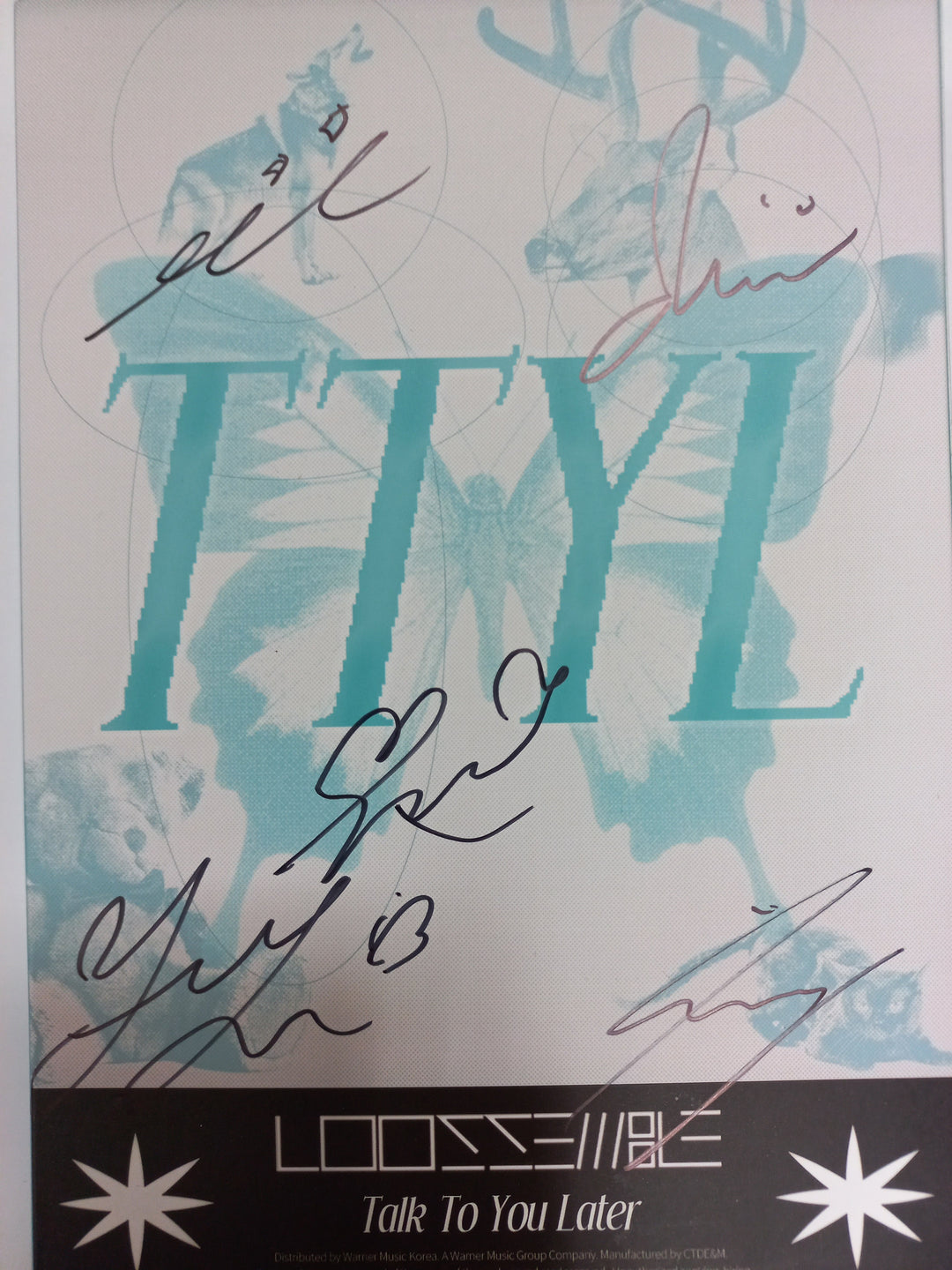 Loossemble "TTYL" - Hand Autographed(Signed) Promo Album [24.9.9] - HALLYUSUPERSTORE