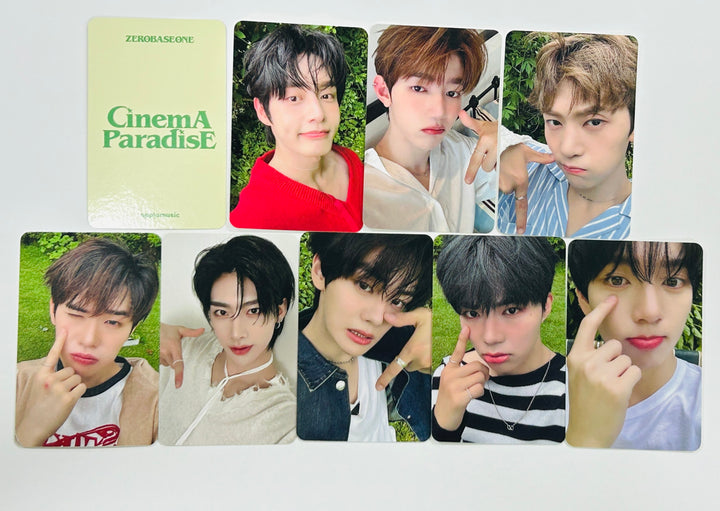 ZEROBASEONE(ZB1) "CINEMA PARADISE" - Apple Music Fansign Event Photocard [24.9.9] - HALLYUSUPERSTORE