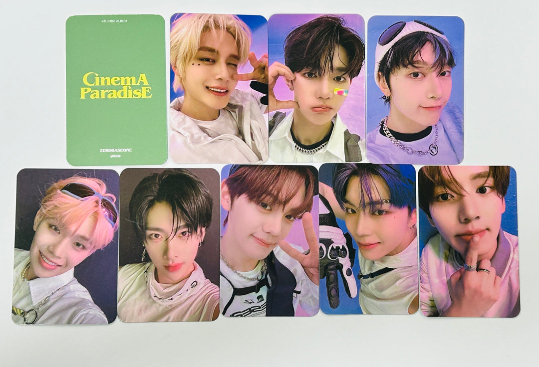 ZEROBASEONE(ZB1) "CINEMA PARADISE" - Yes24 Fansign Event Photocard [ZEROSE Ver.] [24.9.9] - HALLYUSUPERSTORE