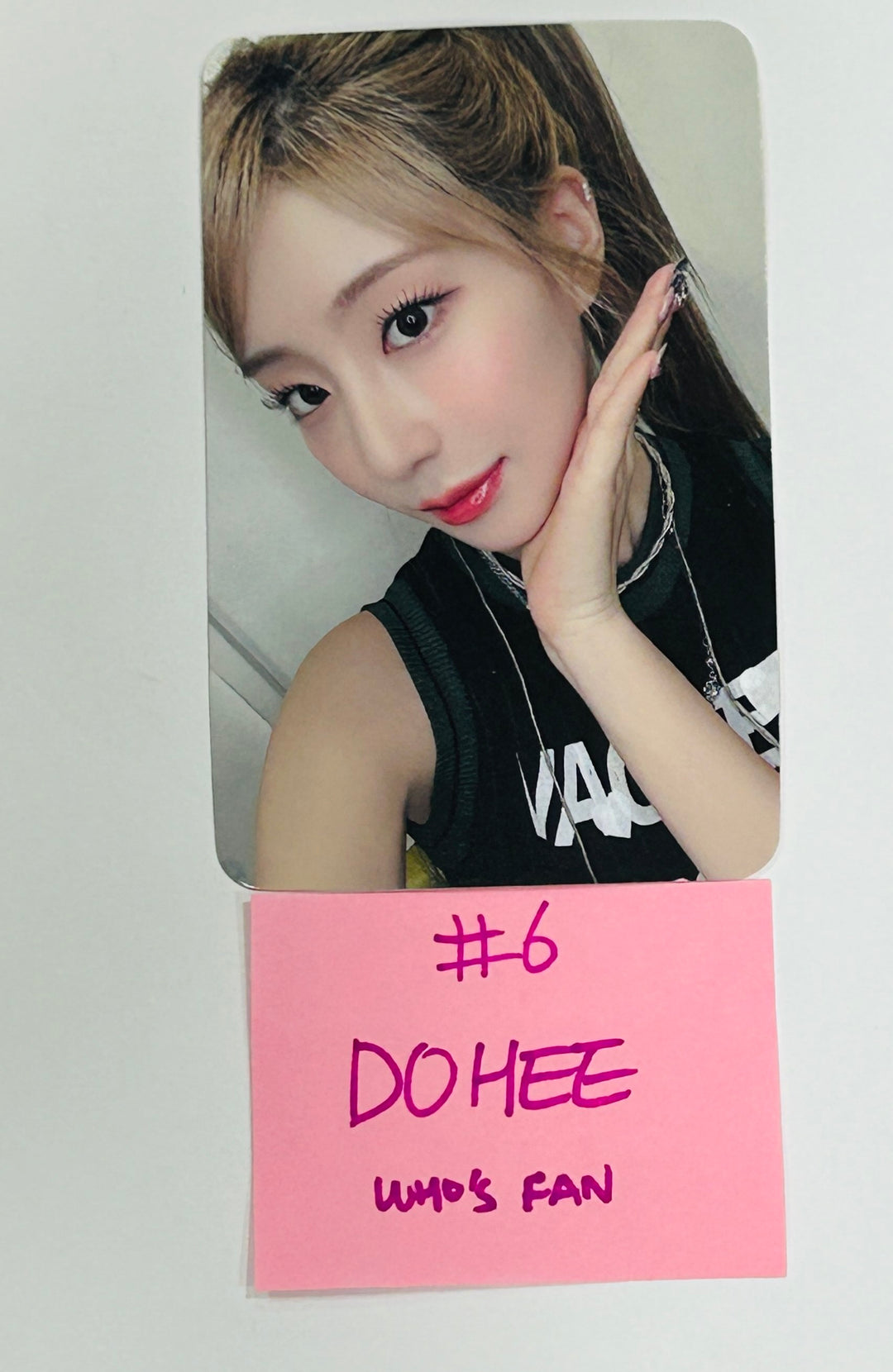 Cignature "Sweetie but Saltie" - Who's Fan Fansign Event Photocard Round 4 [24.9.9] - HALLYUSUPERSTORE