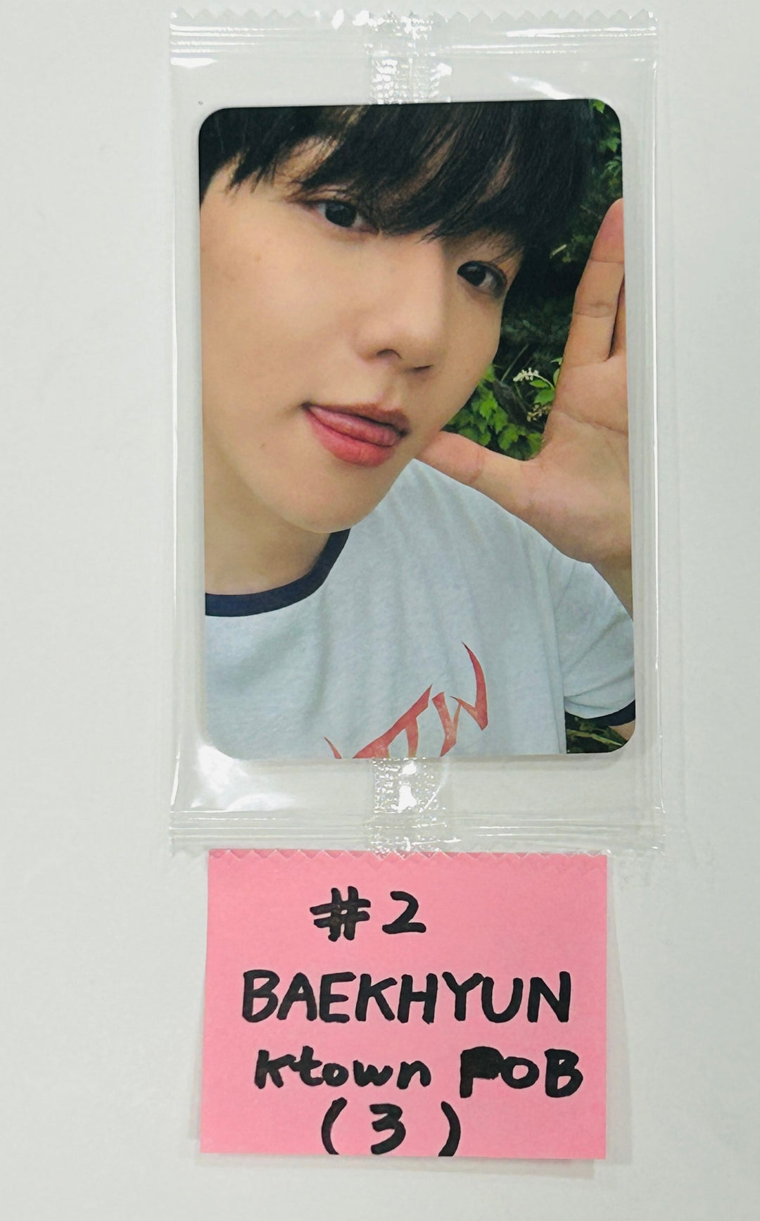 BAEKHYUN "Hello, World" - Ktown4U Pre-Order Benefit Photocard [24.9.9] - HALLYUSUPERSTORE