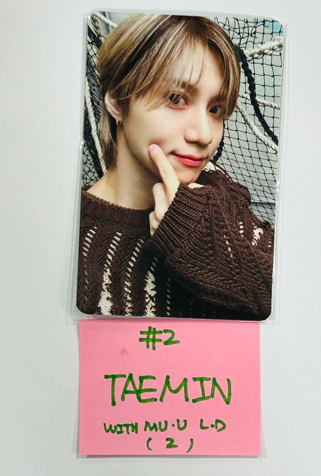 TAEMIN "ETERNAL" - Withmuu Lucky Draw Event Photocard [24.9.9] - HALLYUSUPERSTORE