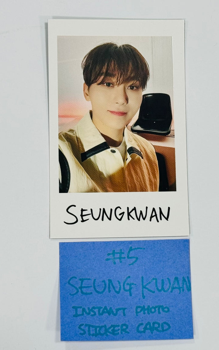 SEVENTEEN "FOLLOW AGAIN JAPAN" - Instant Photo Sticker card [24.9.10] - HALLYUSUPERSTORE