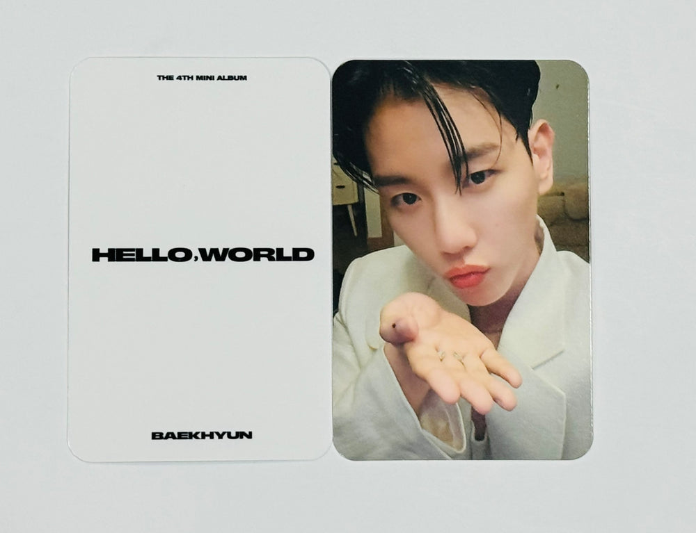 BAEKHYUN "Hello, World" - Yes24 Pre-Order Benefit Photocard [24.9.10] - HALLYUSUPERSTORE