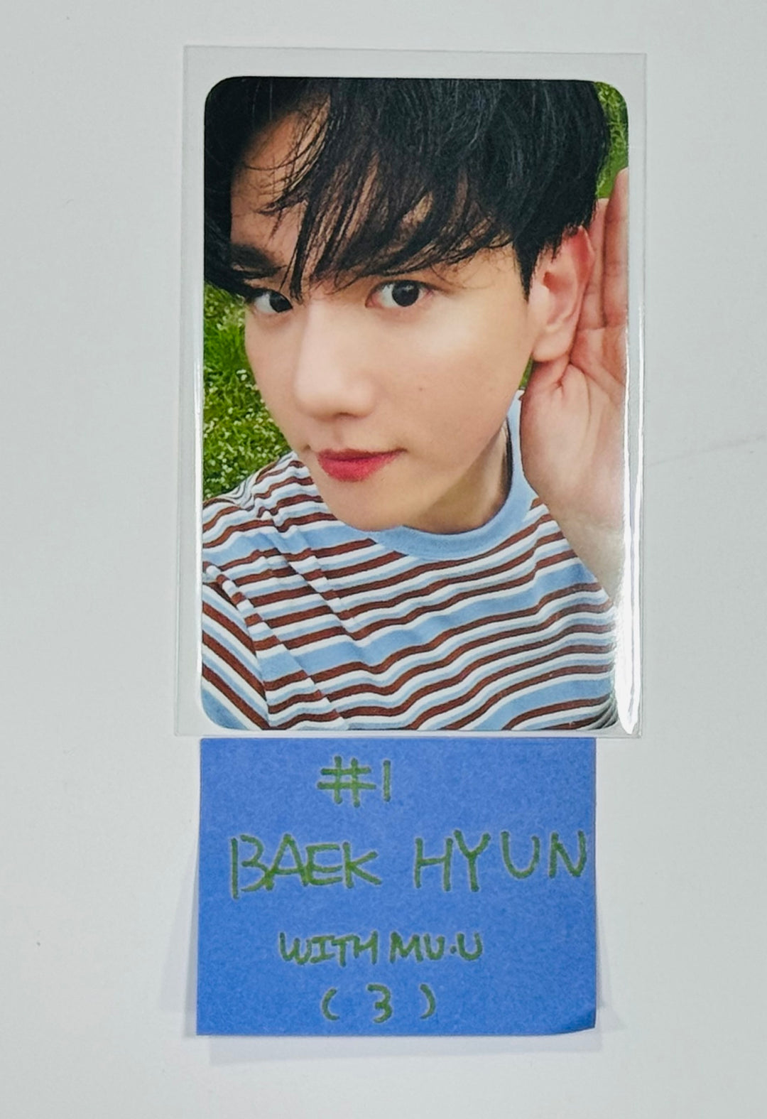 BAEKHYUN "Hello, World" - Withmuu Pre-Order Benefit Photocard [24.9.10] - HALLYUSUPERSTORE