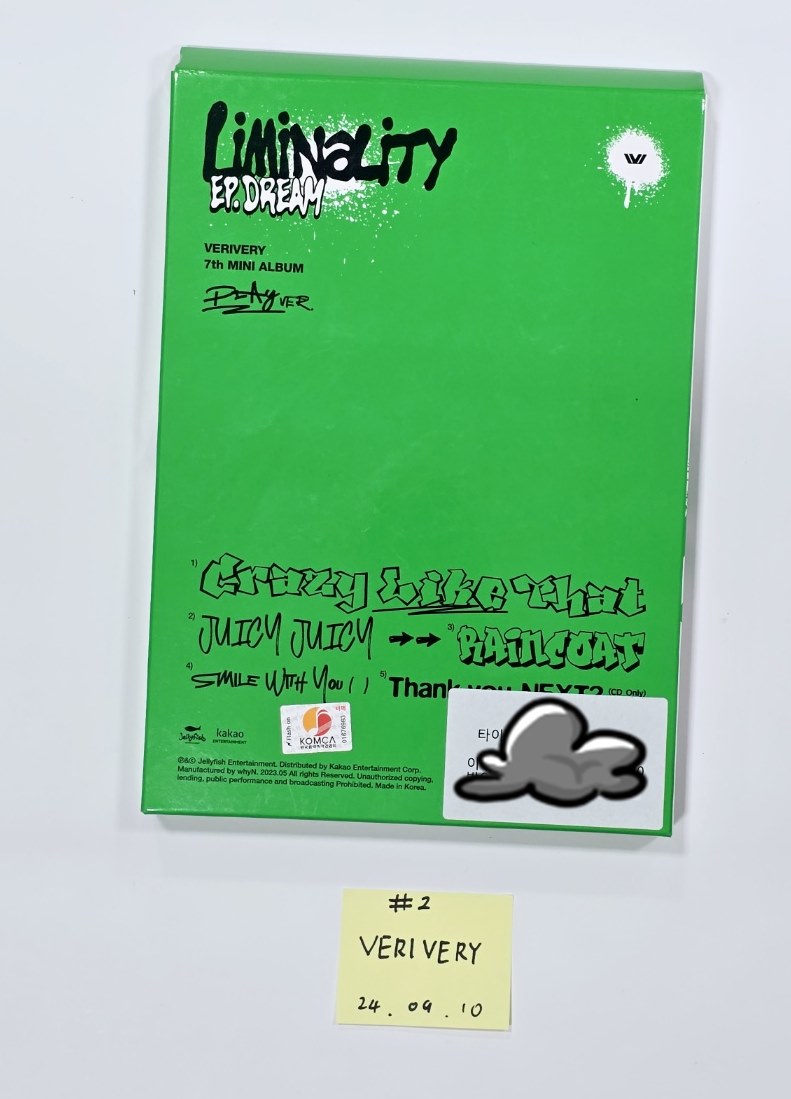 TREASURE, TAEMIN, KANG DANIEL, DONGKIZ, LUN8, VERIVERY, B1A4, Bvndit, SEOLA, Cignature - Hand Autographed(Signed) Promo Album [24.9.10] - HALLYUSUPERSTORE