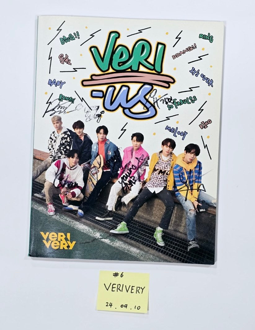 TREASURE, TAEMIN, KANG DANIEL, DONGKIZ, LUN8, VERIVERY, B1A4, Bvndit, SEOLA, Cignature - Hand Autographed(Signed) Promo Album [24.9.10] - HALLYUSUPERSTORE