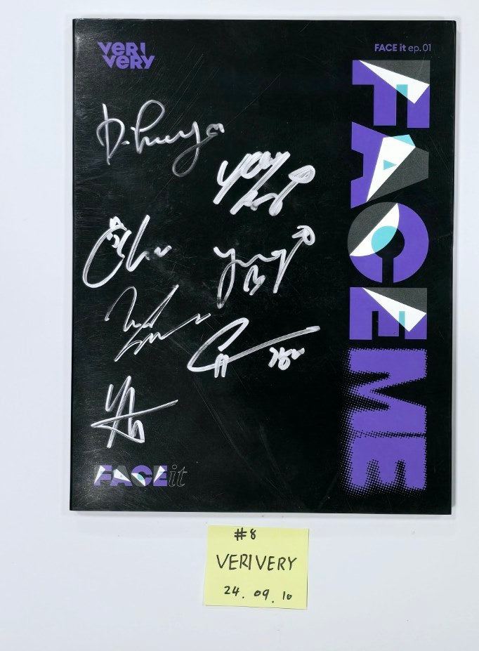 TREASURE, TAEMIN, KANG DANIEL, DONGKIZ, LUN8, VERIVERY, B1A4, Bvndit, SEOLA, Cignature - Hand Autographed(Signed) Promo Album [24.9.10] - HALLYUSUPERSTORE