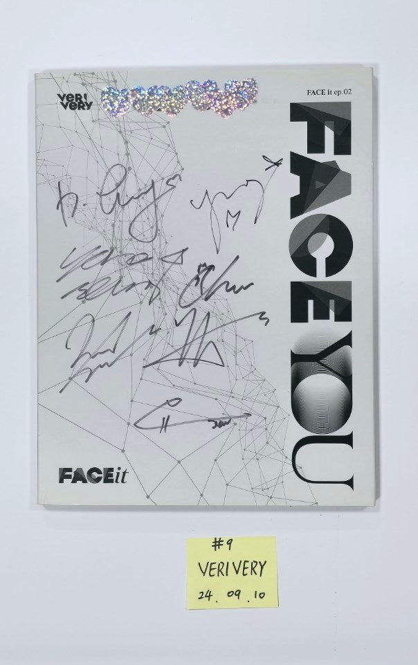 TREASURE, TAEMIN, KANG DANIEL, DONGKIZ, LUN8, VERIVERY, B1A4, Bvndit, SEOLA, Cignature - Hand Autographed(Signed) Promo Album [24.9.10] - HALLYUSUPERSTORE