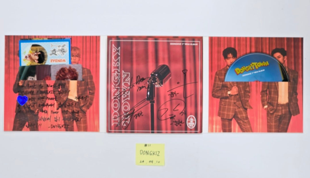 TREASURE, TAEMIN, KANG DANIEL, DONGKIZ, LUN8, VERIVERY, B1A4, Bvndit, SEOLA, Cignature - Hand Autographed(Signed) Promo Album [24.9.10] - HALLYUSUPERSTORE