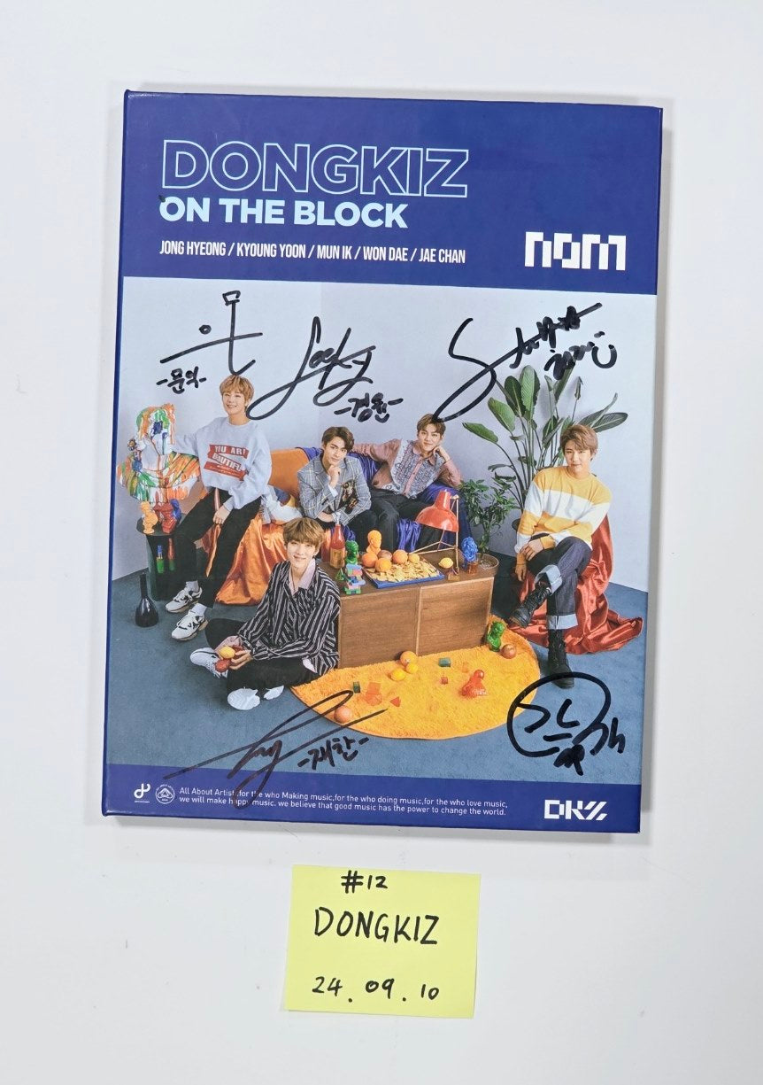 TREASURE, TAEMIN, KANG DANIEL, DONGKIZ, LUN8, VERIVERY, B1A4, Bvndit, SEOLA, Cignature - Hand Autographed(Signed) Promo Album [24.9.10] - HALLYUSUPERSTORE