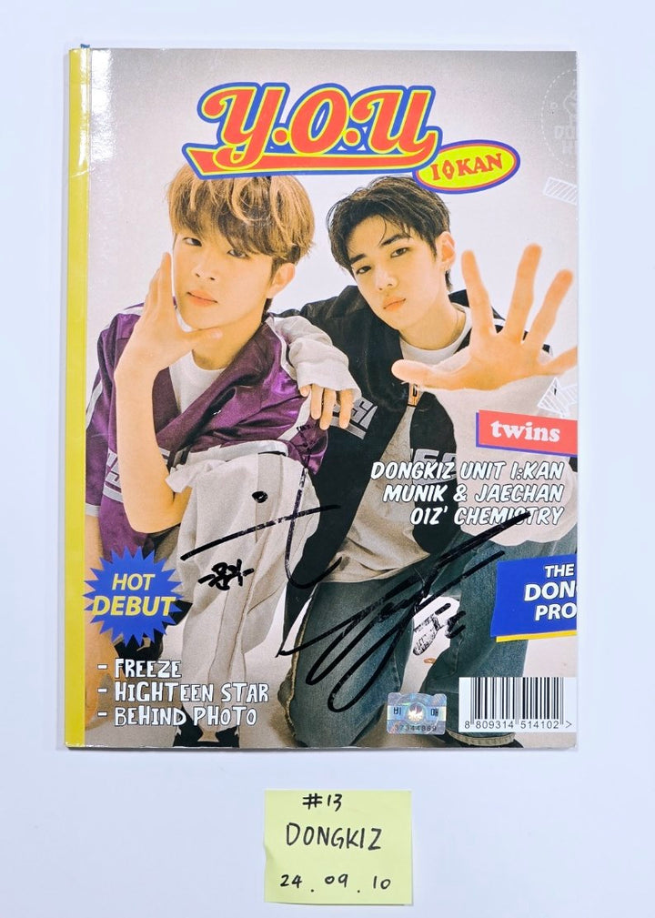 TREASURE, TAEMIN, KANG DANIEL, DONGKIZ, LUN8, VERIVERY, B1A4, Bvndit, SEOLA, Cignature - Hand Autographed(Signed) Promo Album [24.9.10] - HALLYUSUPERSTORE