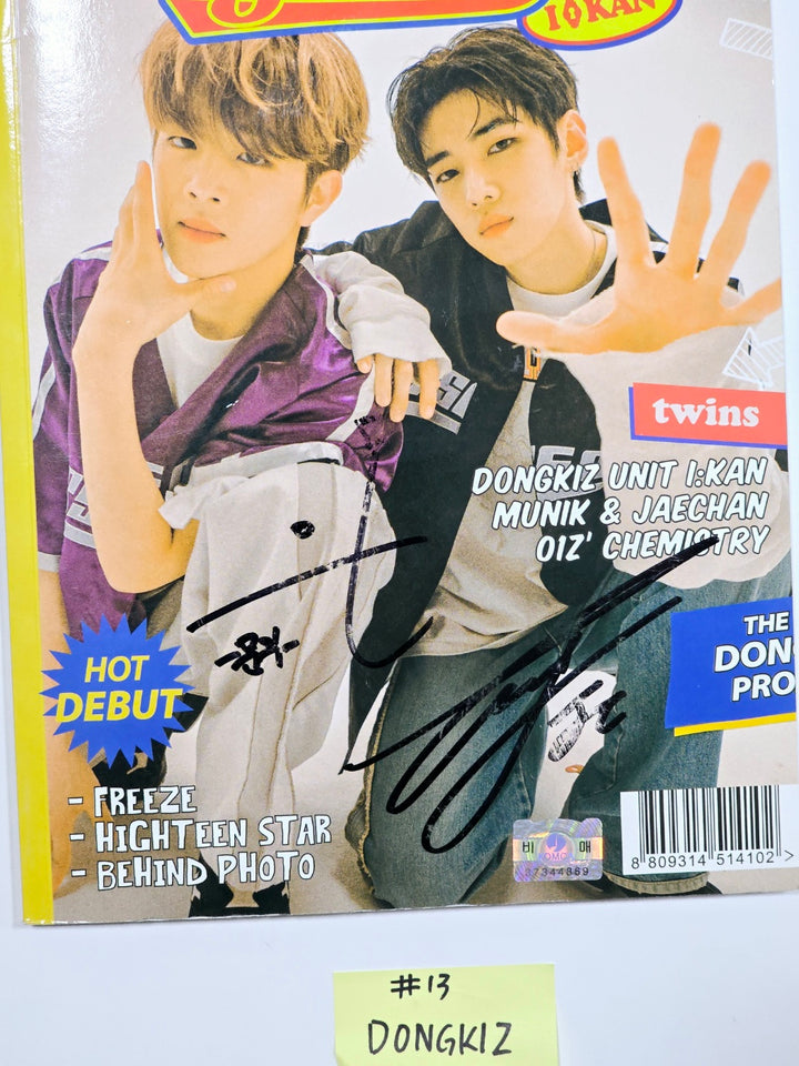 TREASURE, TAEMIN, KANG DANIEL, DONGKIZ, LUN8, VERIVERY, B1A4, Bvndit, SEOLA, Cignature - Hand Autographed(Signed) Promo Album [24.9.10] - HALLYUSUPERSTORE