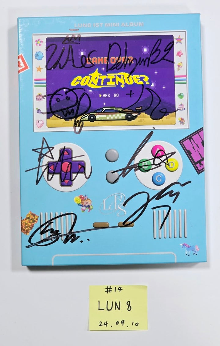 TREASURE, TAEMIN, KANG DANIEL, DONGKIZ, LUN8, VERIVERY, B1A4, Bvndit, SEOLA, Cignature - Hand Autographed(Signed) Promo Album [24.9.10] - HALLYUSUPERSTORE