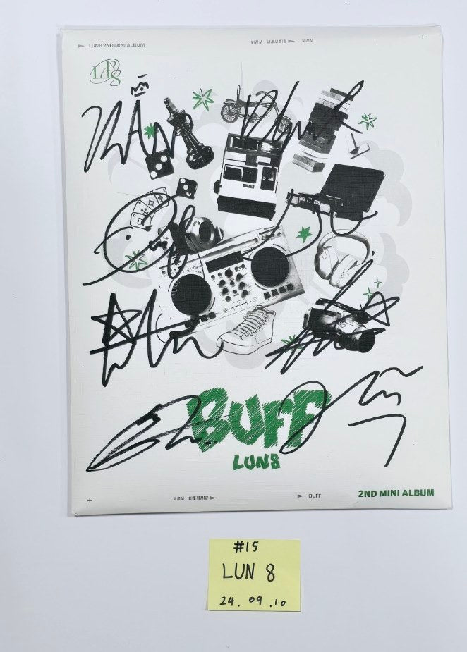 TREASURE, TAEMIN, KANG DANIEL, DONGKIZ, LUN8, VERIVERY, B1A4, Bvndit, SEOLA, Cignature - Hand Autographed(Signed) Promo Album [24.9.10] - HALLYUSUPERSTORE