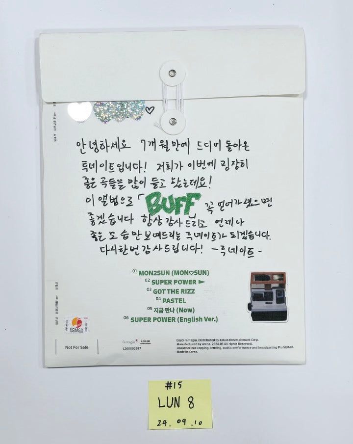 TREASURE, TAEMIN, KANG DANIEL, DONGKIZ, LUN8, VERIVERY, B1A4, Bvndit, SEOLA, Cignature - Hand Autographed(Signed) Promo Album [24.9.10] - HALLYUSUPERSTORE