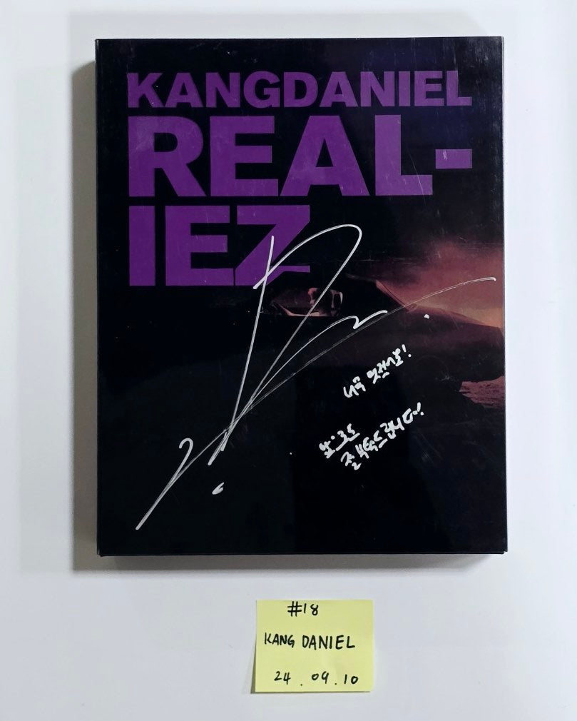 TREASURE, TAEMIN, KANG DANIEL, DONGKIZ, LUN8, VERIVERY, B1A4, Bvndit, SEOLA, Cignature - Hand Autographed(Signed) Promo Album [24.9.10] - HALLYUSUPERSTORE