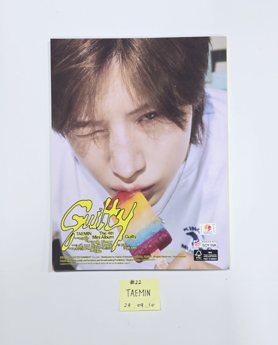 TREASURE, TAEMIN, KANG DANIEL, DONGKIZ, LUN8, VERIVERY, B1A4, Bvndit, SEOLA, Cignature - Hand Autographed(Signed) Promo Album [24.9.10] - HALLYUSUPERSTORE