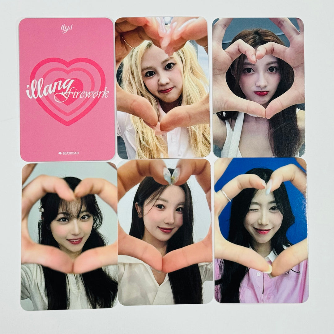 ILY:1 "illang:Firework" - Beatroad Fansign Event Photocard [Platform Ver.] [24.9.10] - HALLYUSUPERSTORE