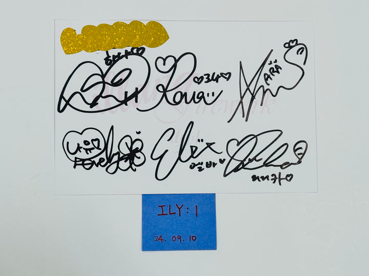 ILY:1 "illang:Firework" - Beatroad Fansign Event Photocard [Platform Ver.] [24.9.10] - HALLYUSUPERSTORE