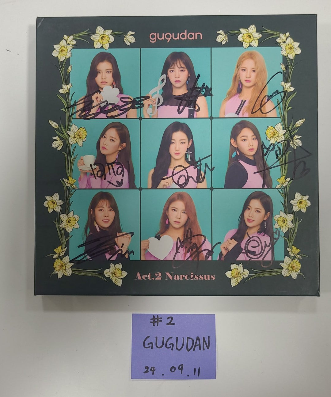 GUGUDAN, Kim Sejeong  - Hand Autographed(Signed) Promo Album [24.9.11] - HALLYUSUPERSTORE