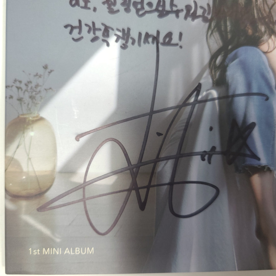 GUGUDAN, Kim Sejeong  - Hand Autographed(Signed) Promo Album [24.9.11] - HALLYUSUPERSTORE