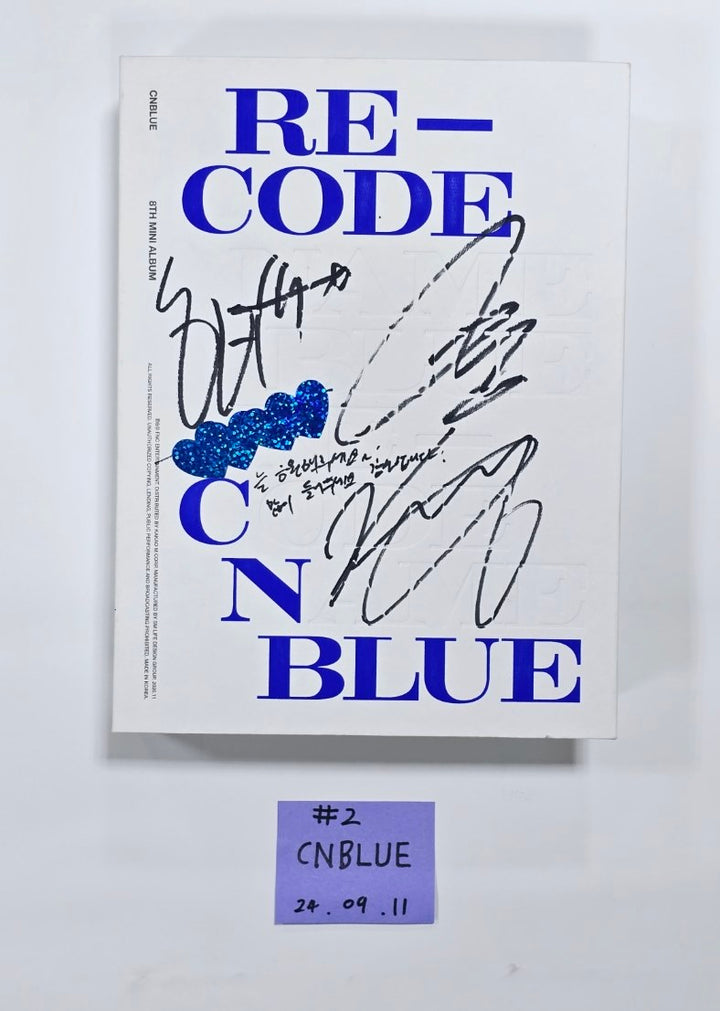 Seventeen, CNBLUE, TNX, EVNNE, TAN, 1TEAM, ONF, AB6IX,  - Hand Autographed(Signed) Promo Album [24.9.11] - HALLYUSUPERSTORE