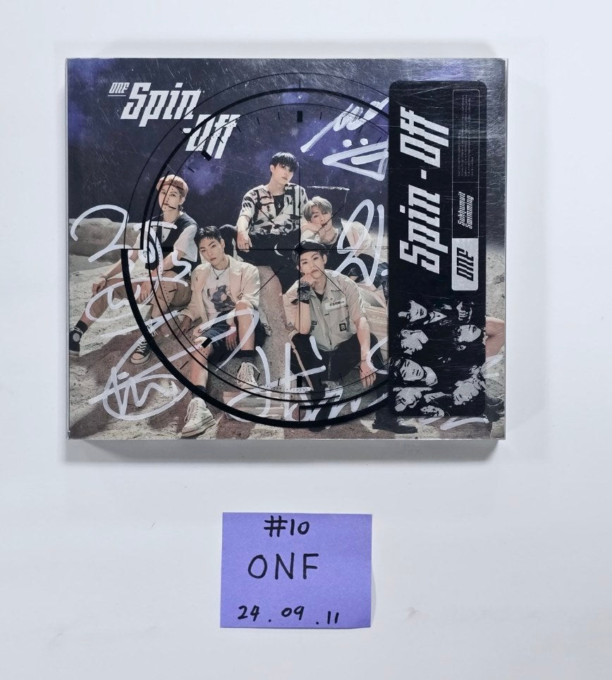 Seventeen, CNBLUE, TNX, EVNNE, TAN, 1TEAM, ONF, AB6IX,  - Hand Autographed(Signed) Promo Album [24.9.11] - HALLYUSUPERSTORE